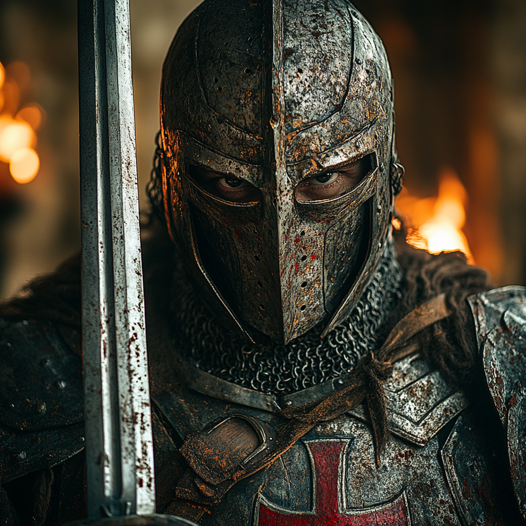 _po_._Photography_of_a_heavily_armored_Knight_Templar_holding_3354ceac-bf3f-44d0-9814-f349b96bf04d_2